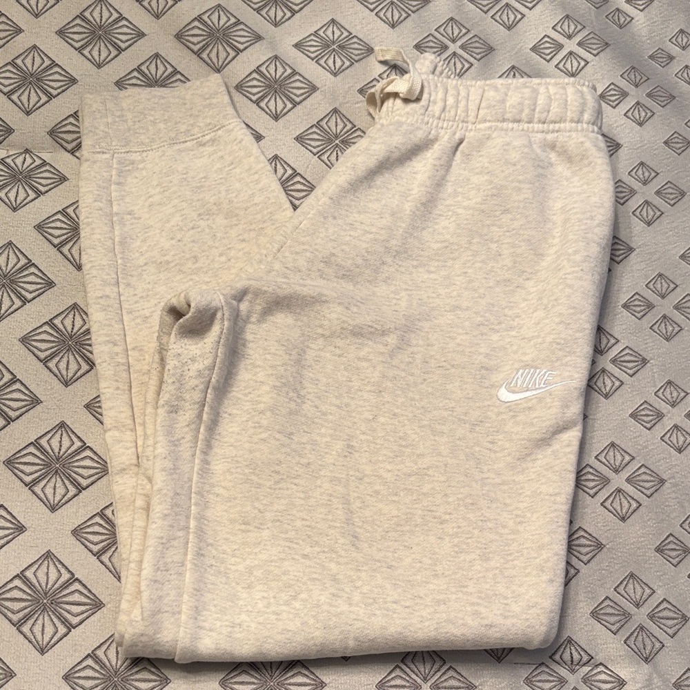 Nike women’s cream Joggers